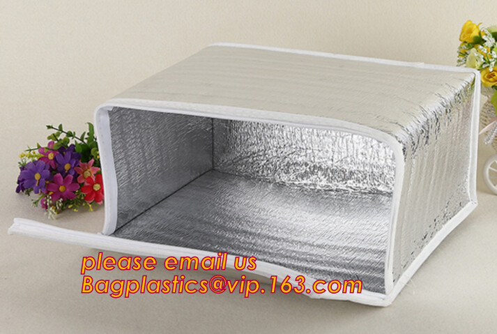 cooler bag waterproof oxford shoulder bag ice pack thermal picnic lunch box vehicle insulation bag for meal drinks pack