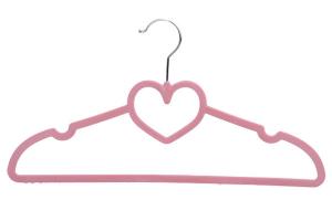 China Betterall China Manufacture abs Velvet Plastic Clothes Hanger on sale