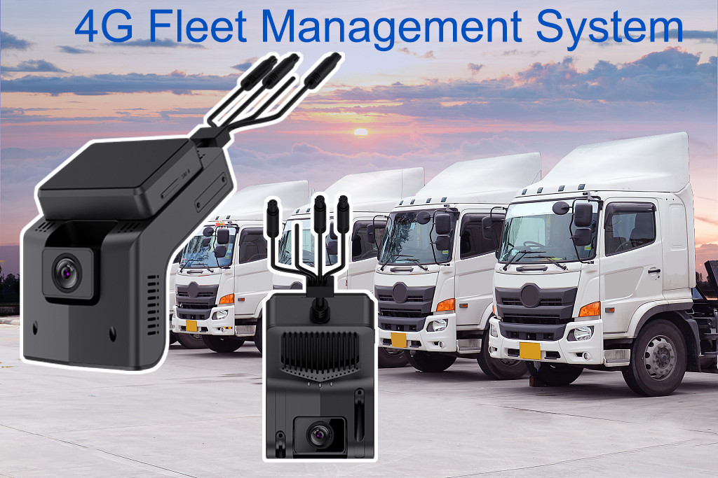Vehicle DVR AI Dashcam with ADAS DMS 4G GPS WIFI Fleet Management Solution