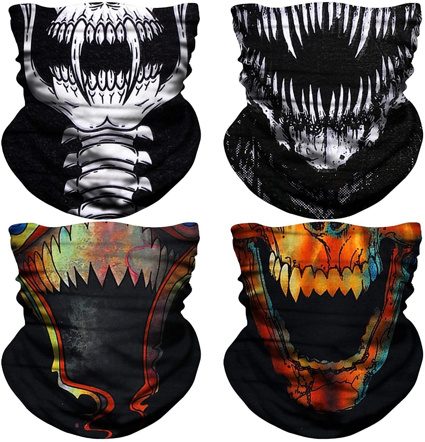 Black Country Flag Printed Face Cover Grey Camo Bandana