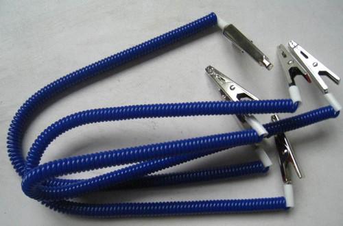 Napkin coiled holder dental lab bib clips flexible plastic spring coil chain