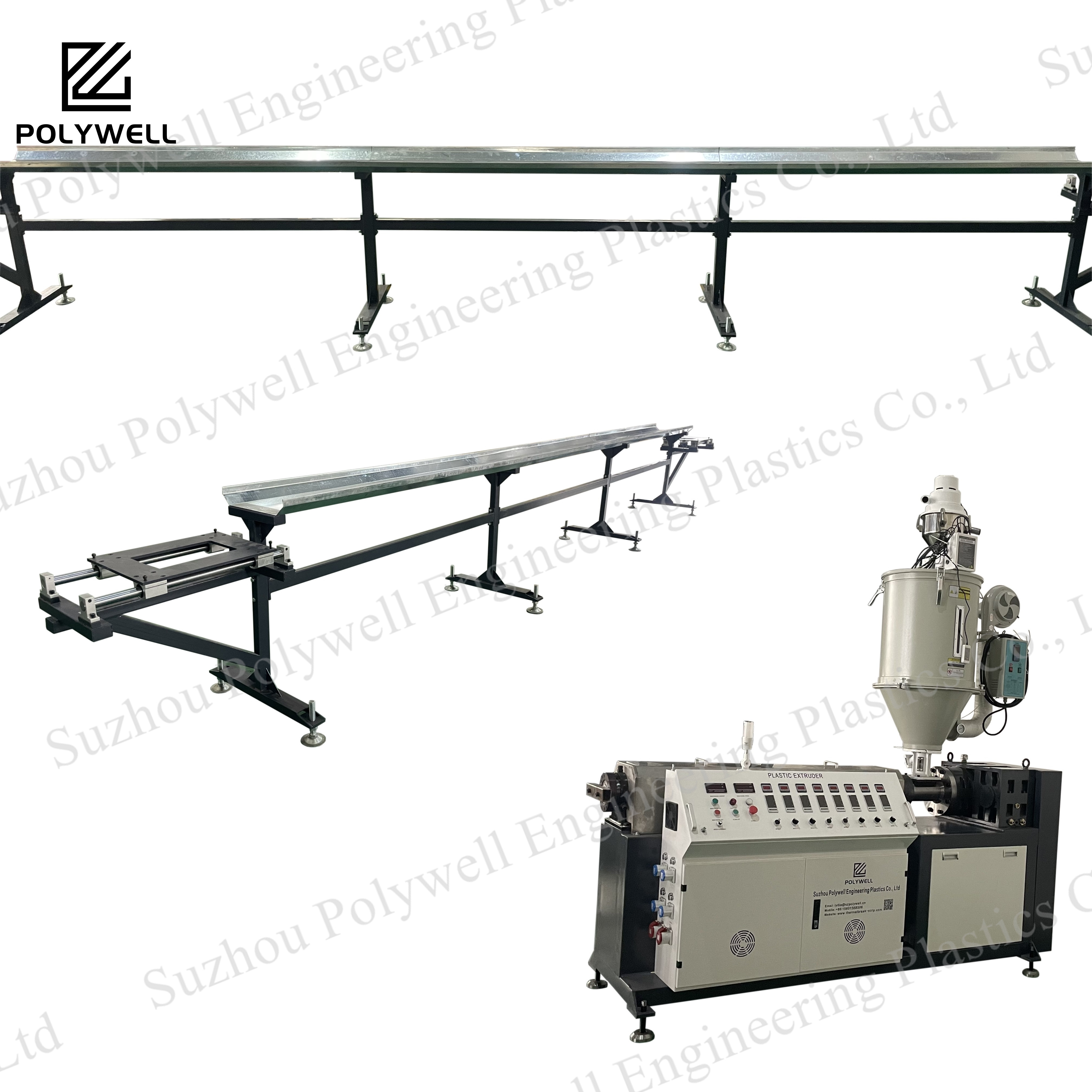 Automatic Single Screw Polyamide Extruder Machine Nylon Insulation Thermal Break Strip Producer