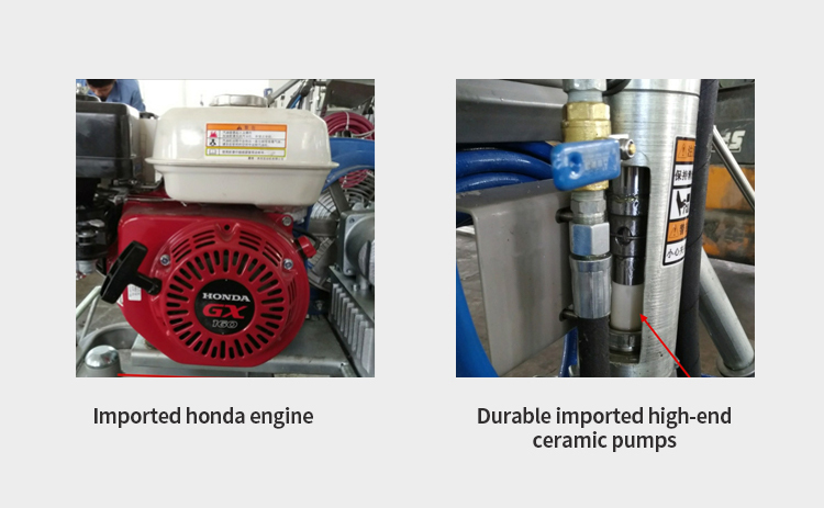 Portable Hydraulic Cold Paint Road Marking Machine