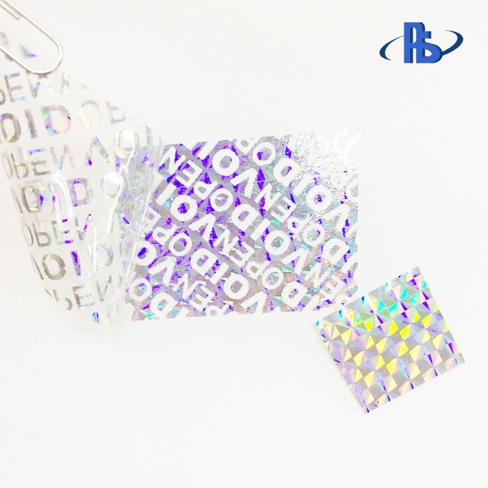 Full Transfer Hologram Tamper Proof Seal Tape For Shipping Services