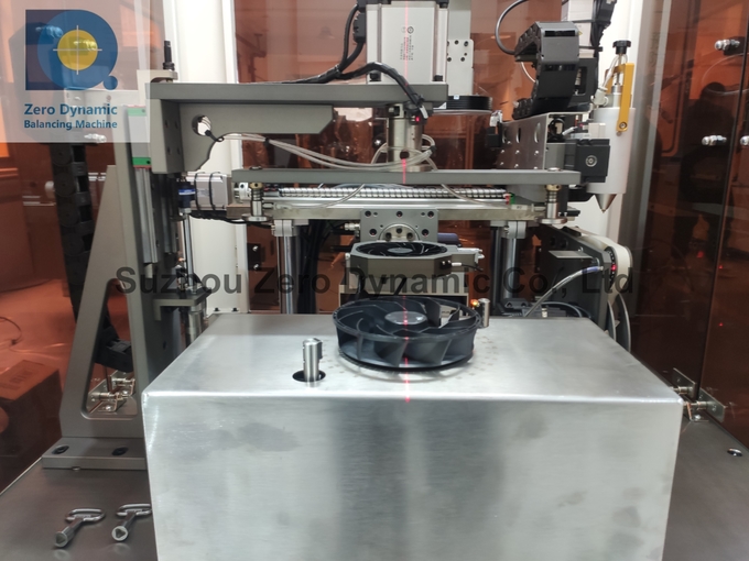 Two Station Cooling Fan, Fan Blade Automatic Glue Dispensing Balancing Machine