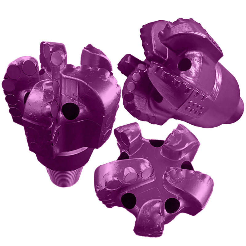Oil Well PDC Drill Bit API Standard PDC Diamond Drill Bit Hard Rock Drilling Bit