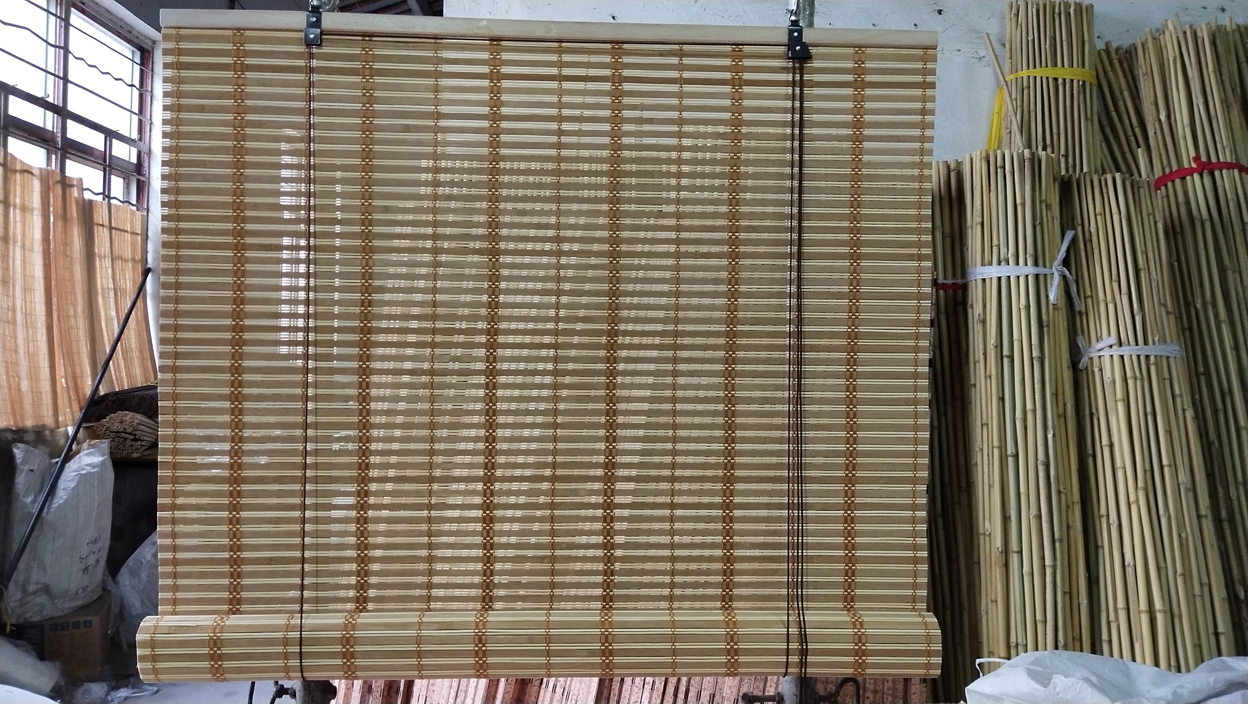 Kitchen Semi Finished 1.1M Bamboo Roller Blinds