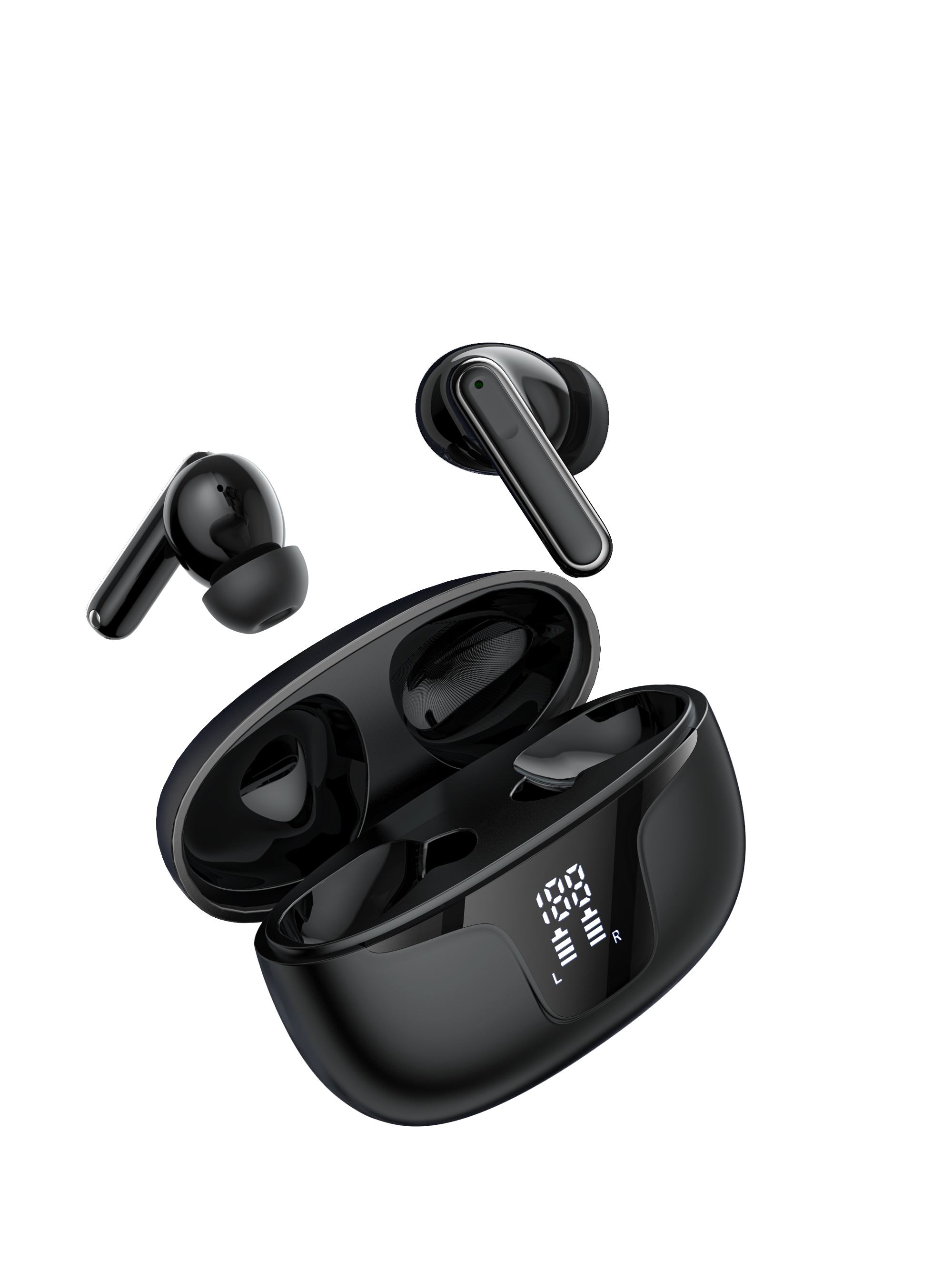 Private Mold Two Mic TWS Earphones for Noise Cancelling and HD Voice in In Ear Sports