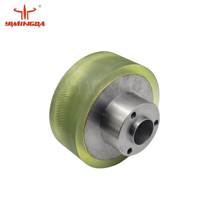Wheel With Hub And Coating EL95 Part No 050-025-001 For Auto Cutter Machine