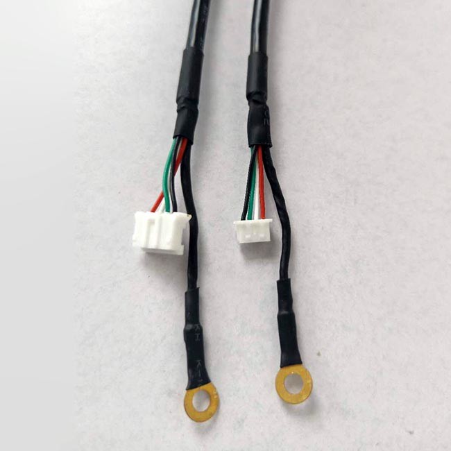 PVC Sheath 4 Pin Computer Cable 4P2.0HSG To 4P1.25HSG