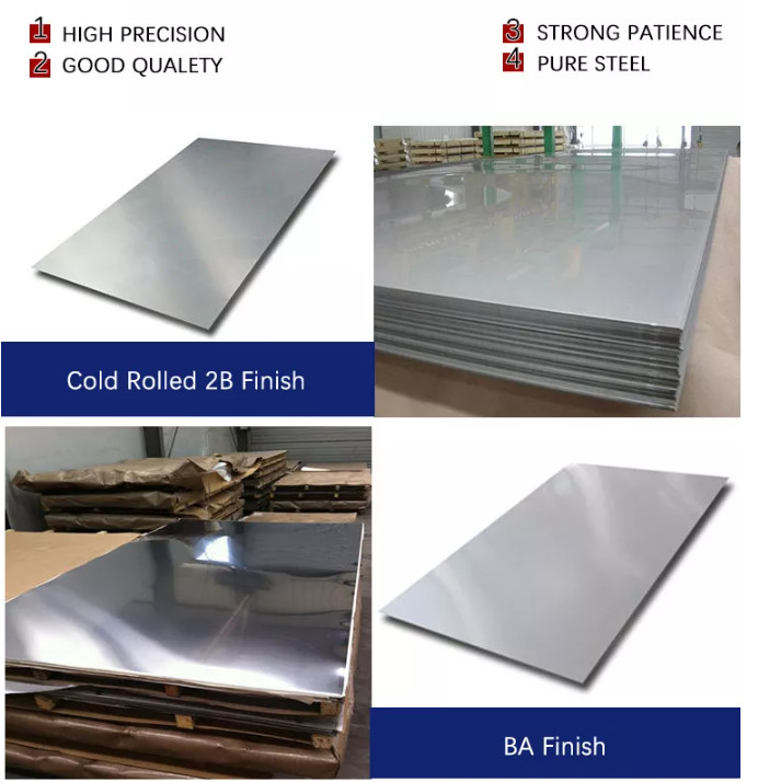 Aisi Astm 201 304 316 Cold Rolled Stainless Steel Plate 3mm Metal Sheet