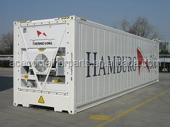 12192 x 2438 x 2896mm Thermo King Cooling Refrigerator 40ft High Cube Reefer Container Get Yours Today for Transportation