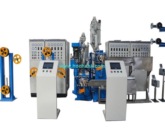 45KW 500m/min Single Screw Cable Extruder Machine