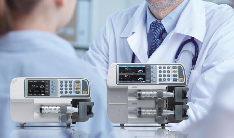 Good Price For Sale Hospital Infusion Pump Syringe Pump For Icu cheap syringe pump