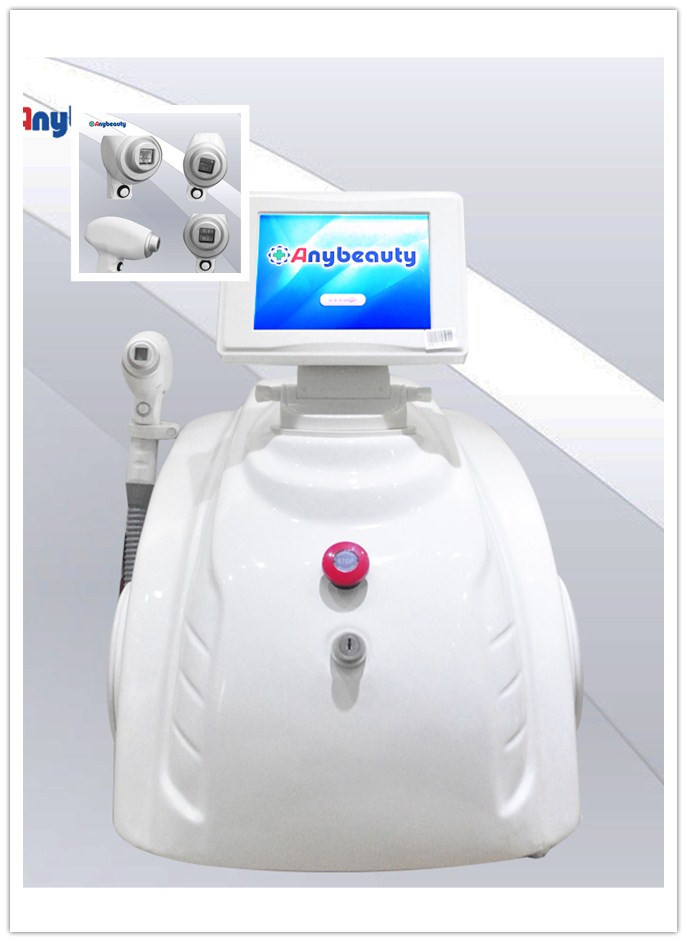 Handpiece Permanent Diode Laser Hair Removal Machine 808nm 600w In Pure White