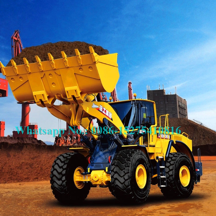 Heavy Load 8 ton Front End Loader Wheel Loader XCMG LW800KN Large Load with 4.2m3 Rock Bucket Cummins Engine
