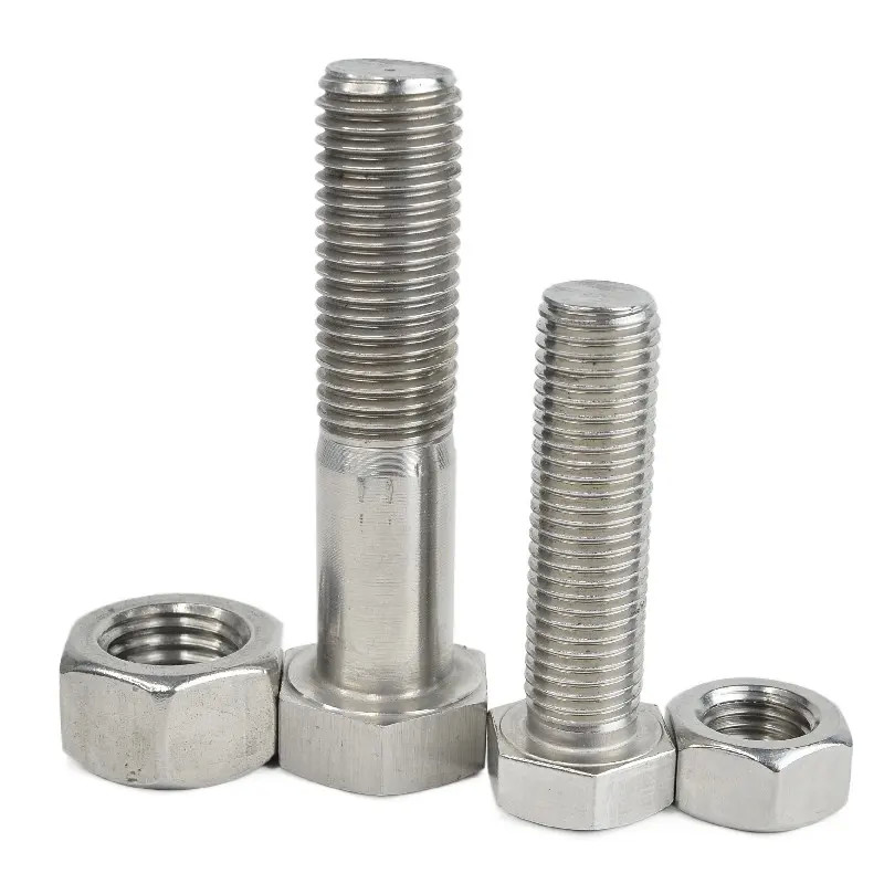 Fastener DIN933 Hex Bolt Galvanized Hexagon Head Bolt With Full Thread