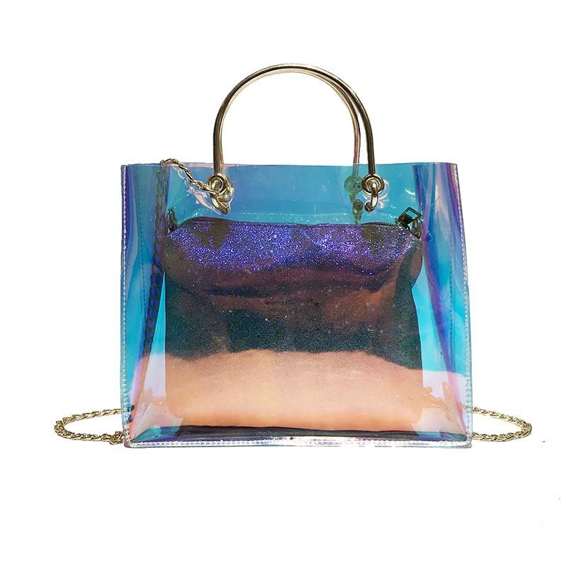 Eco Friendly Neon Colorful PVC Cosmetic Makeup Toiletry Skin Kits Pouch Waterproof Clear Vinyl Gift Bag