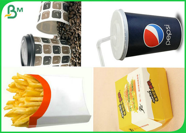 pe coated food grade paper