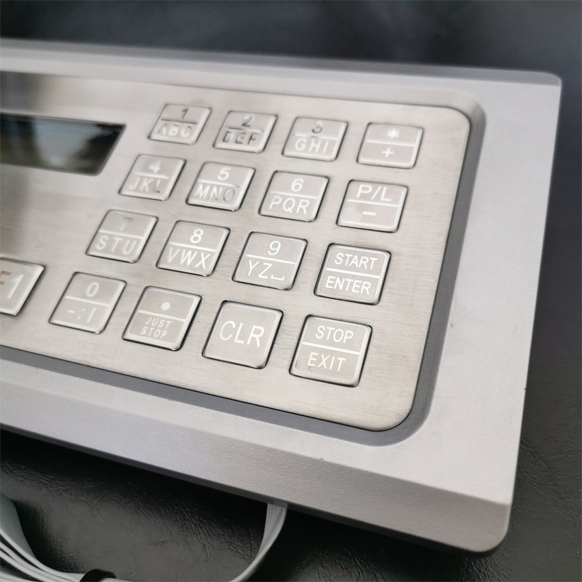 ISO90001 Metal Button Keyboard For Fuel Dispenser In Gas Station