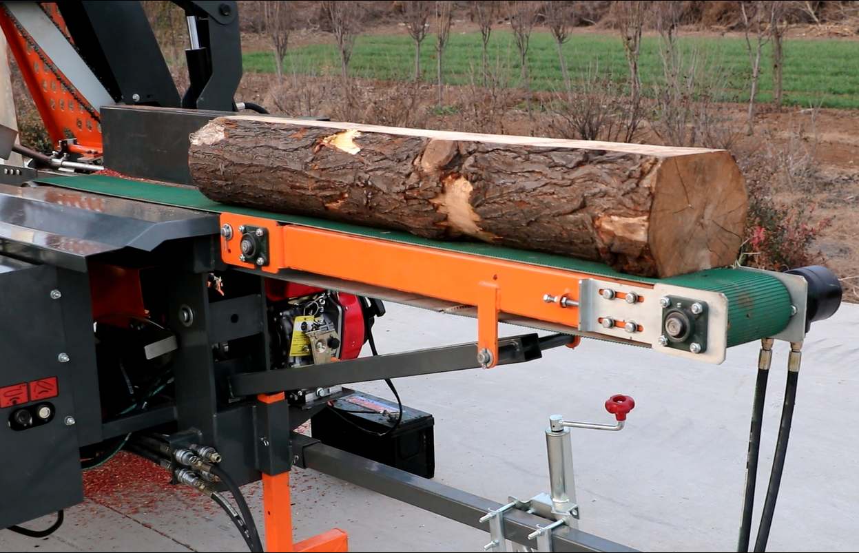 JieRui Forestry Machinery Skid Steer Log Splitter Firewood Processor for Woodworking