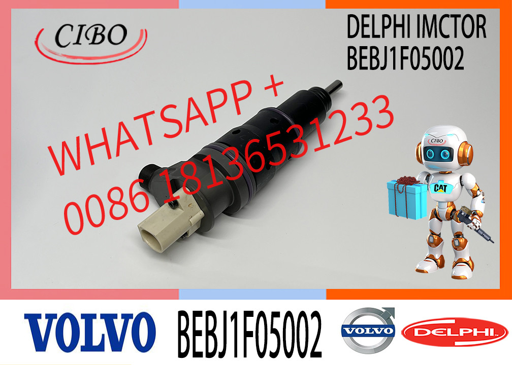 Diesel Engine Common Rail Fuel Injector 22282199 22282202 22301418 BEBJ1F05002 for Vol-vo Trucks