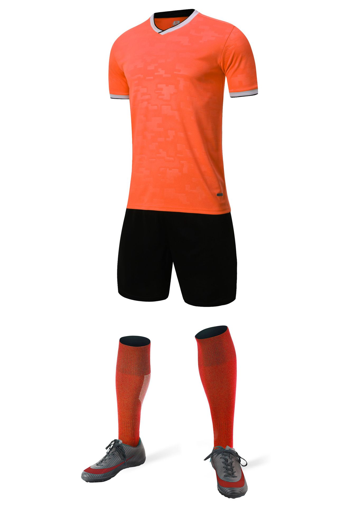 Manufacturers customized football suits can be customized logo printed number spot light board adult children's game jerseys