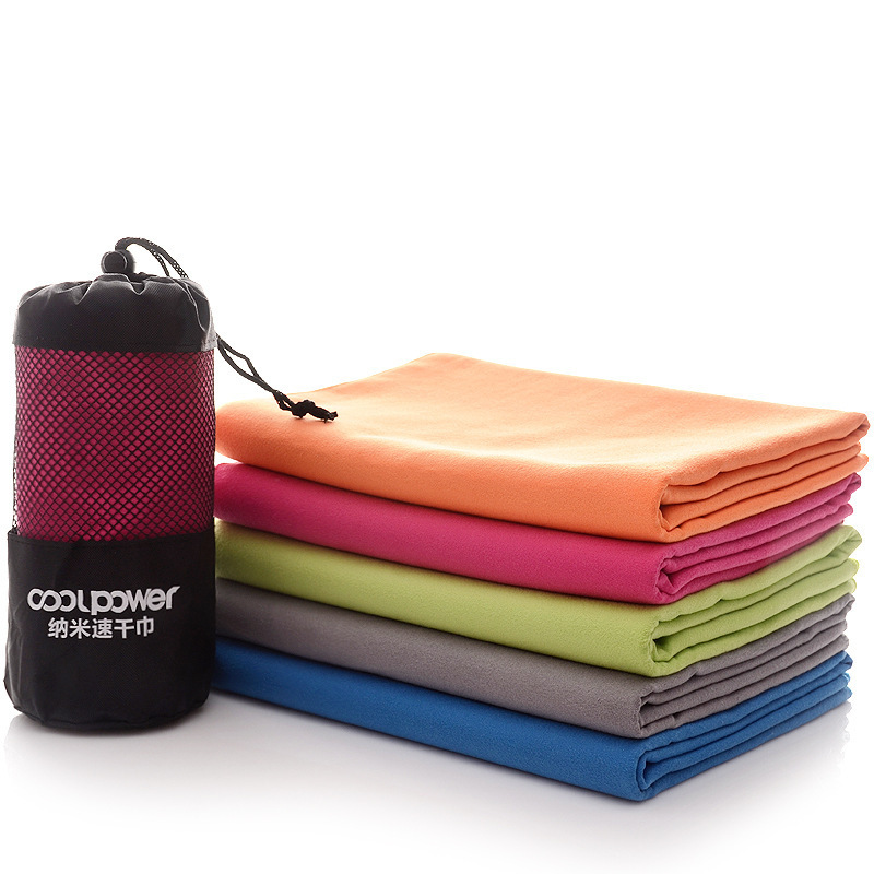 Various Sizes Available Sustainable Microfiber Suede Towel Lightweight Lint-Free
