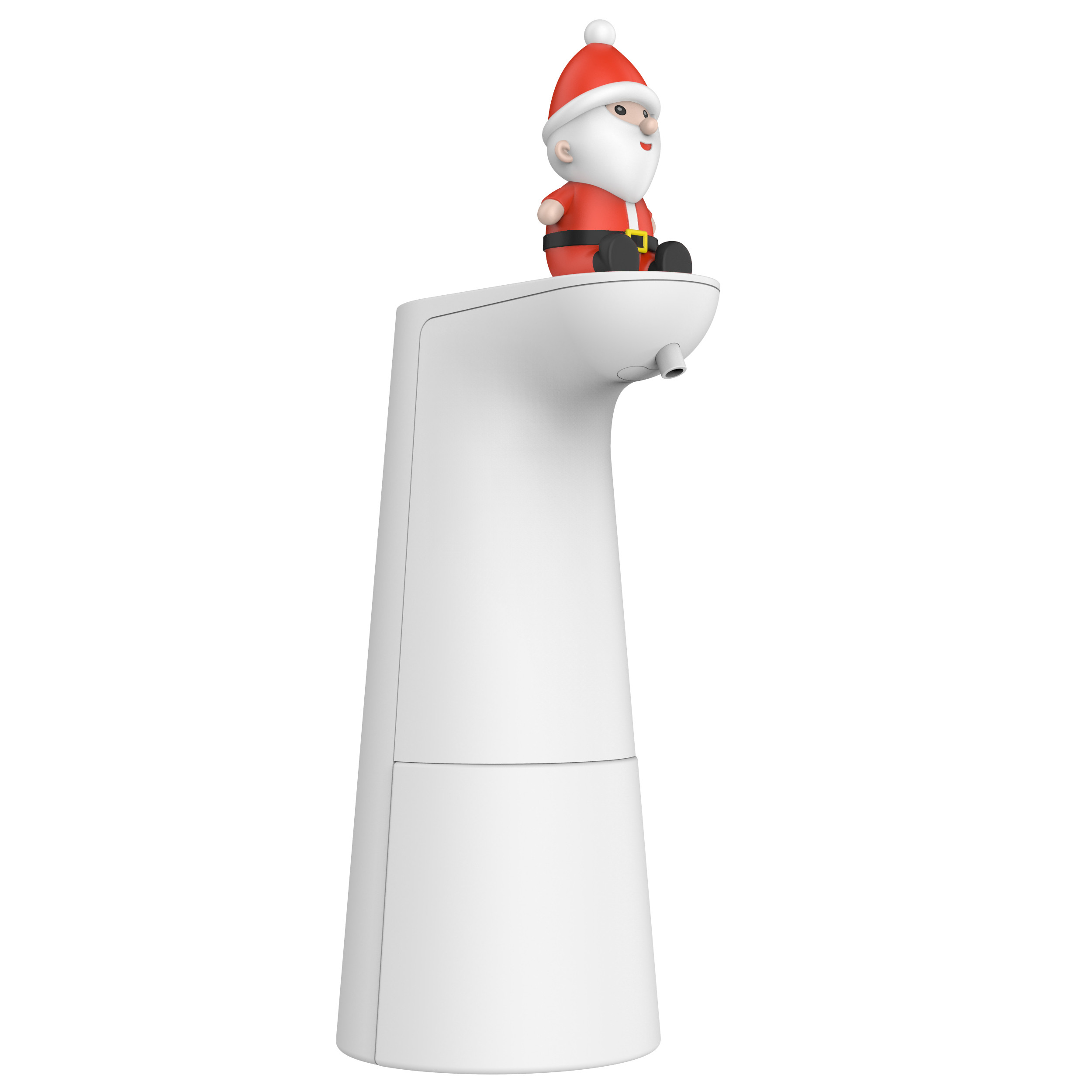 Xmas Bathroom Set Gifts Bottle Sensor Foam Soap Dispenser Santa Claus For Kids
