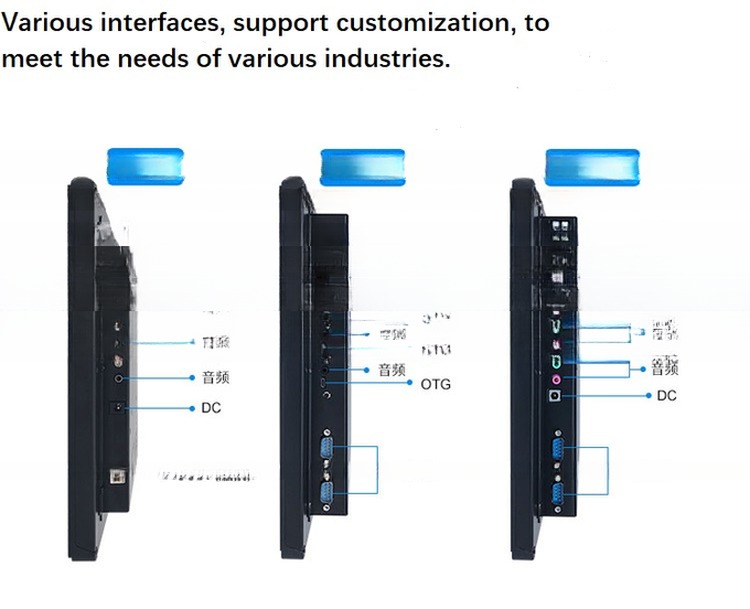 Aluminium 14 Inch Embedded Industrial Grade Touch Screen Computer Fanless