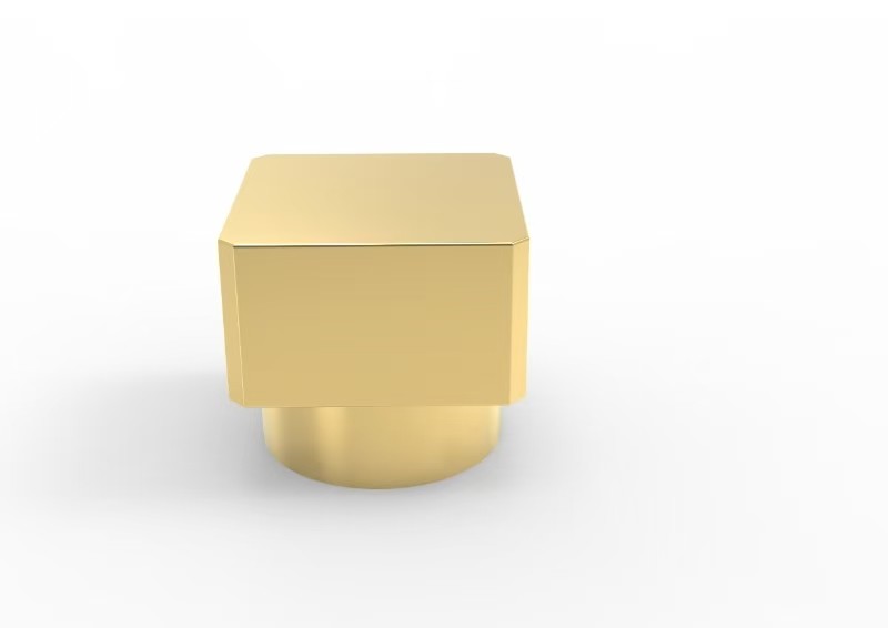 Customized Logo Premium Glossy Square-Shaped Cap Perfume Cap for Fea 15