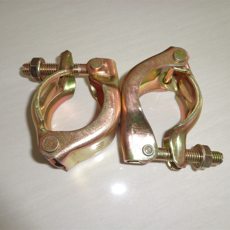 BS1139 Scaffolding Pipe Fixed Pressed Swivel Coupler