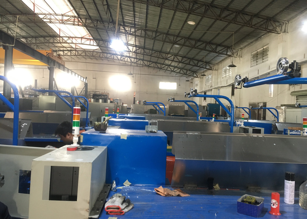 Copper Wire Drawing Machine Cable Extruder Production Line