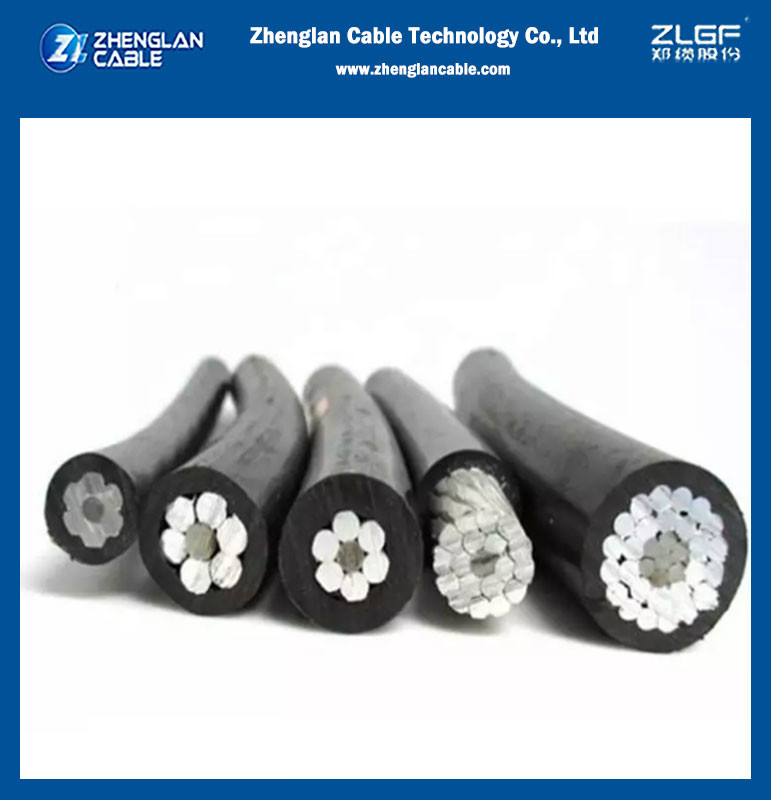 Drop Wire ABC Aerial Bundled Cables 50 Sqmm 35 3 Phase Aluminium Conductor Triplex