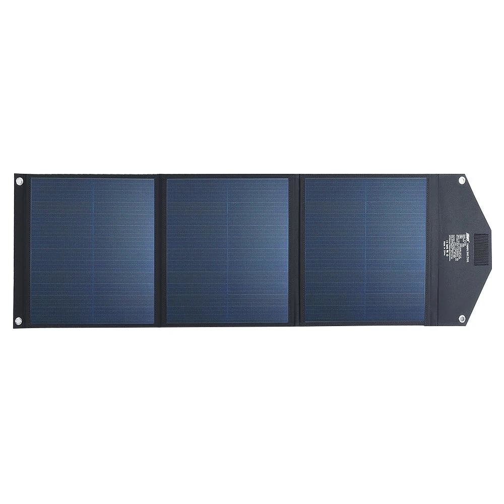 Portable Folding Solar Panel 100W 19V Outdoor Premium Solar Cell Charger