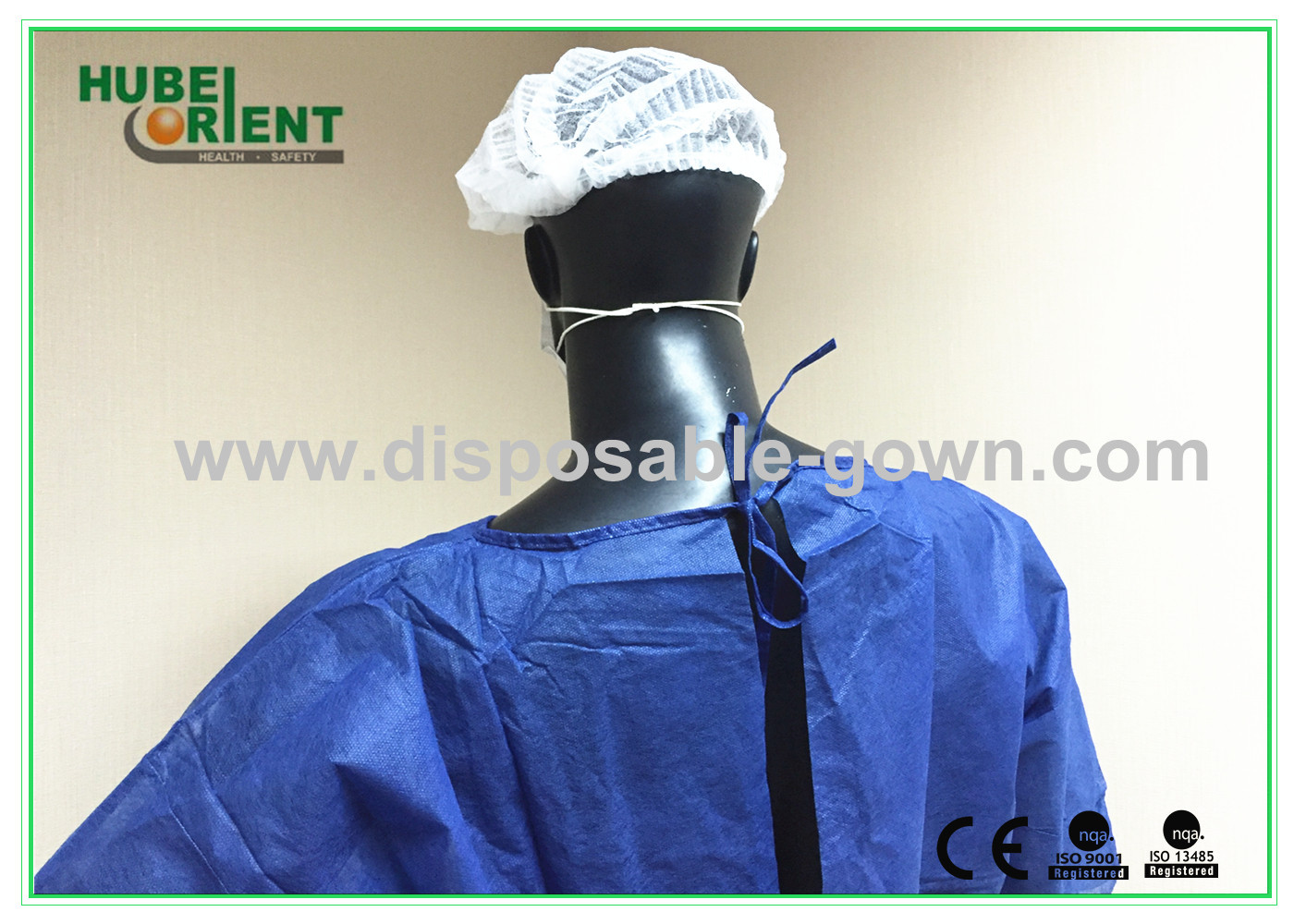 Polypropylene Isolation Gown Medical Disposable Gown For Medical Use