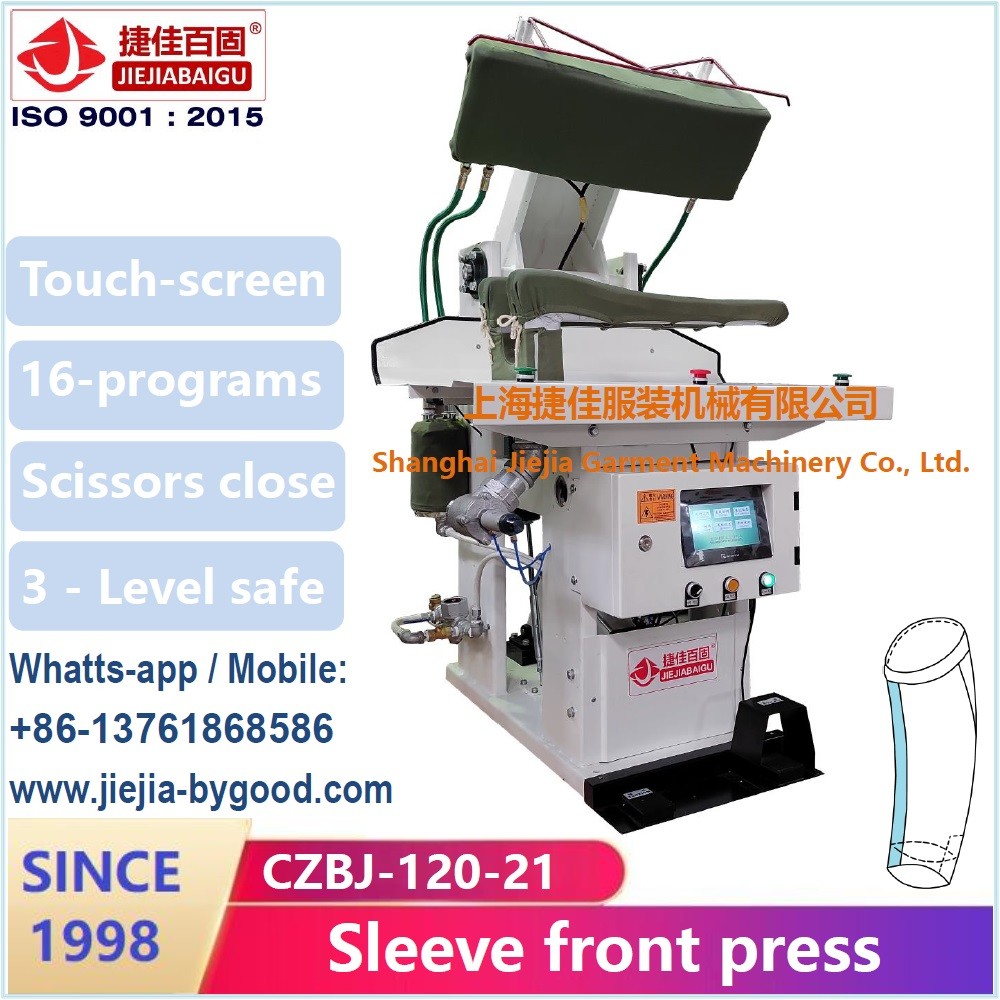 Shanghai Jiejiabaigu Factory 1998 Full Range Garment Ironing Machine lady dress back