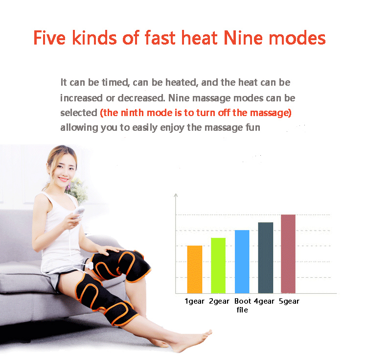 Joint Relief Pain Sports Knee Pads 12V Heat Therapy Knee Wrap Brace For Arthritis