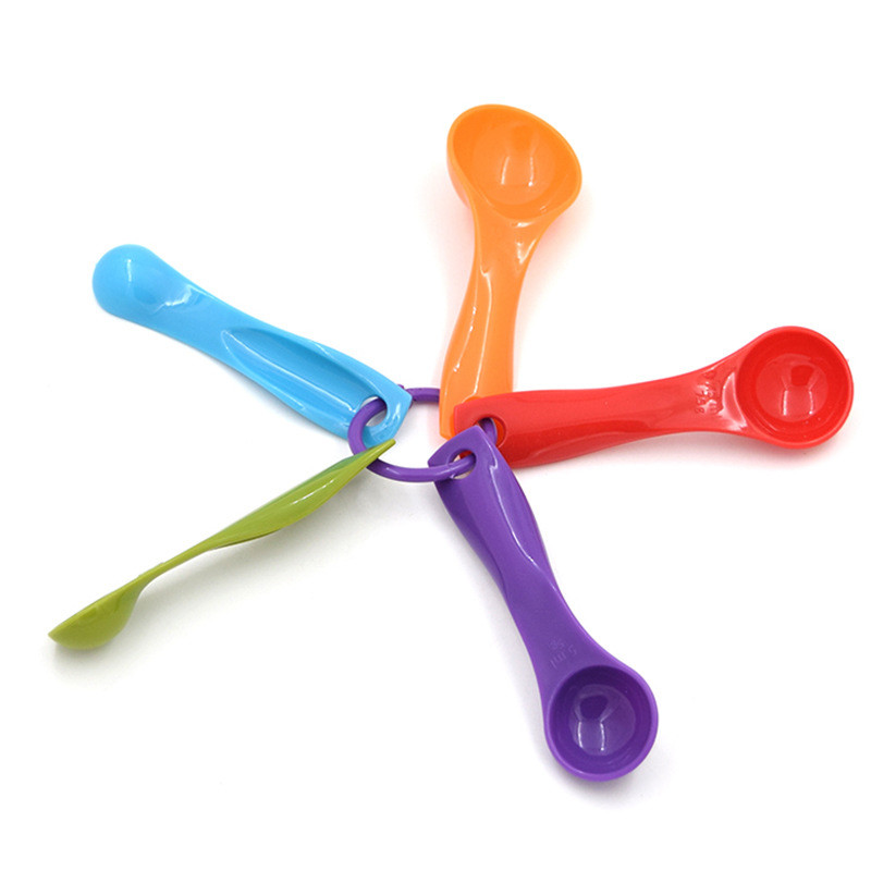 Colorful Cooking Promotional Bake Measuring Spoon Sets Logo Customized
