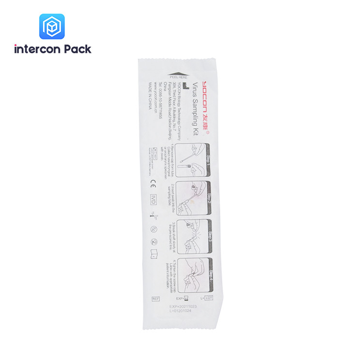 Medical Sterilized Vacuum Packaging Bags Polyester Recyclable Composite Bags