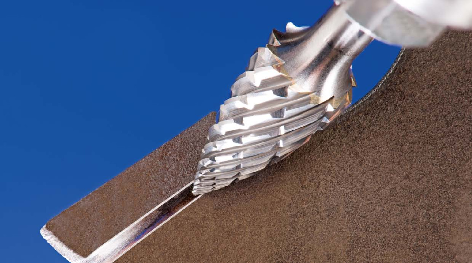 Polished Double Cut Carbide Burr Safe Die Grinder Bits For Hard Steel
