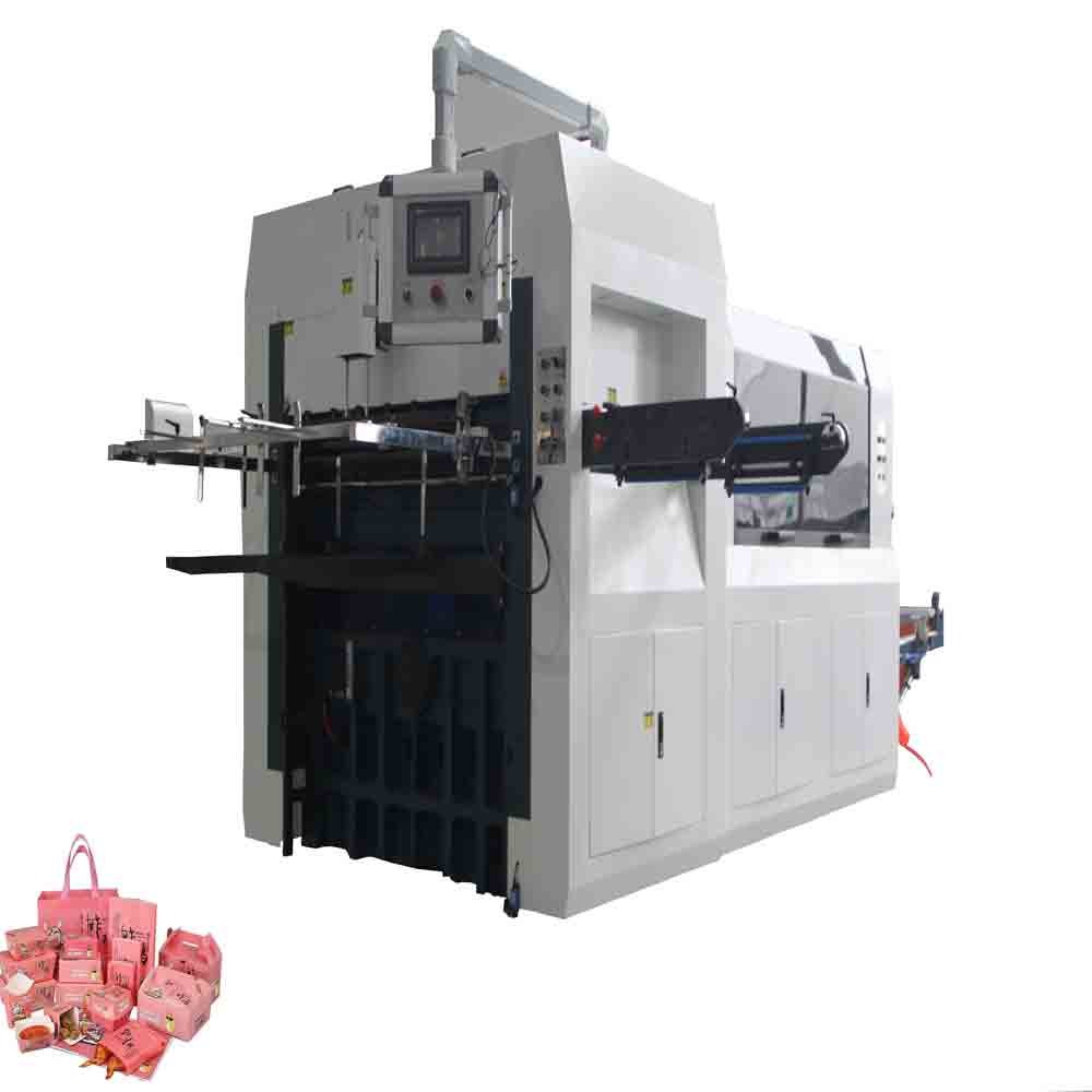 Hamburger 80-2000gsm Paper Cup Die Cutting Machine Automatic