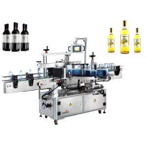 Buy cheap Glass Bottle Label Applicator Single Side Automatic Labeler Machine product