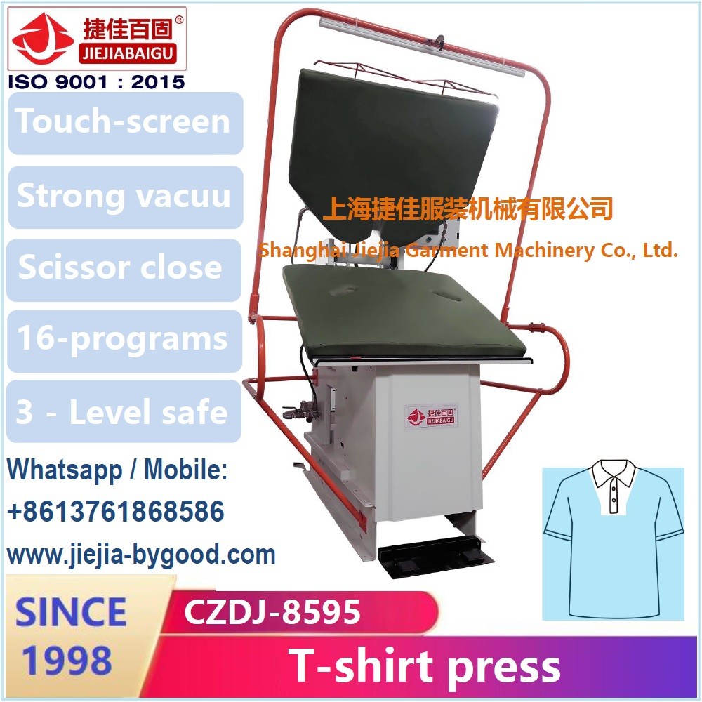CYAJ Vertical Lapel Cloth Press Machine For Jacket Blazer Suit