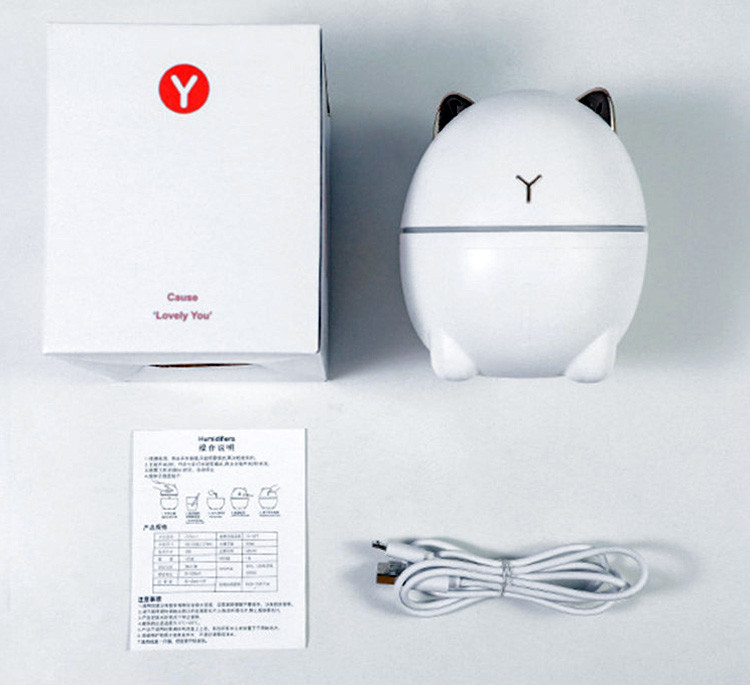 Dudu Cat Ultrasonic Cool Mist Humidifier