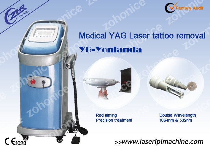Q Switch Nd Yag Picosecond Laser Tattoo Removal Machine Skin Whitening
