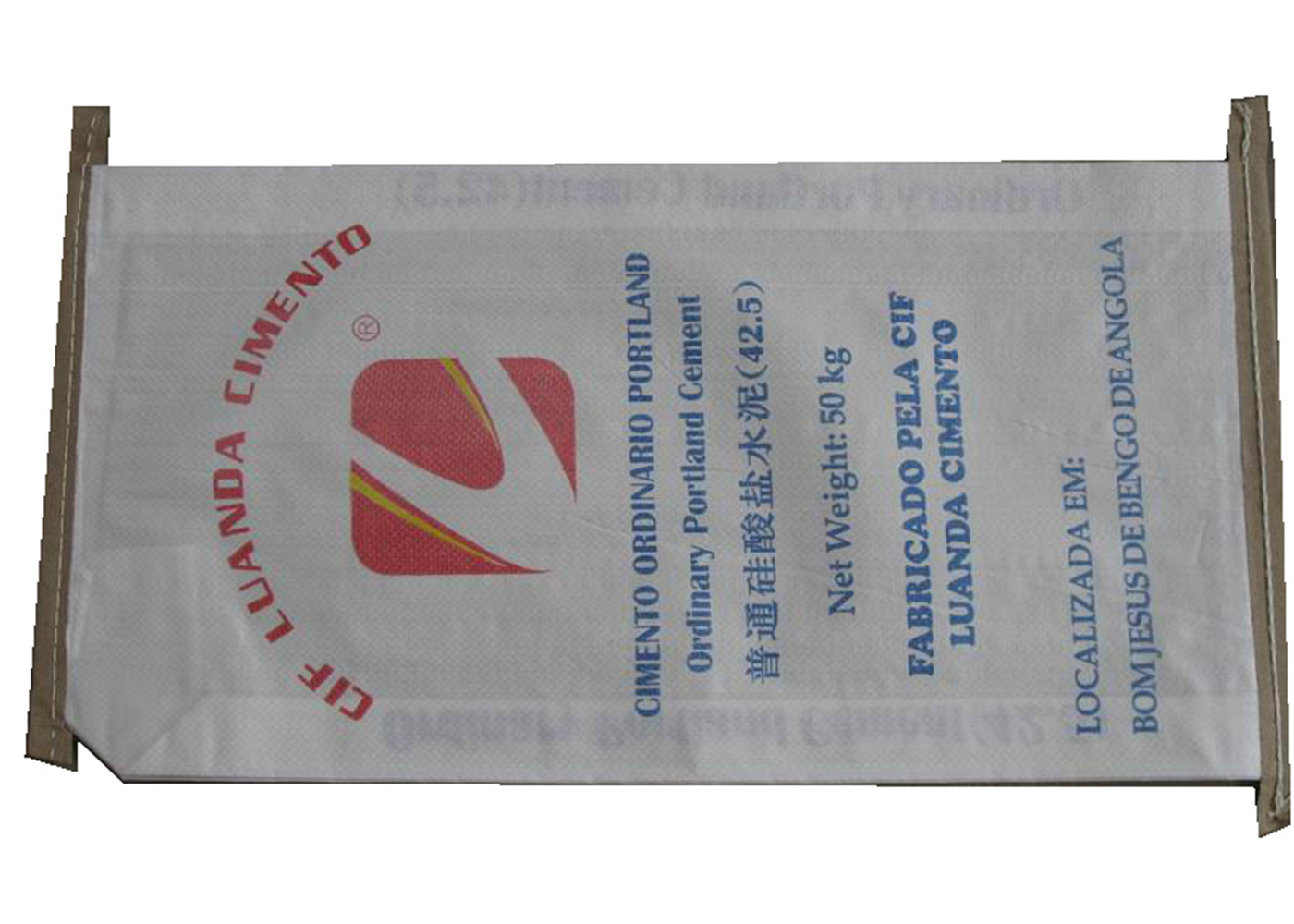Recyclable 25kg PP Valve Bag for Feed / Cement Packing Waterproof Light In Weight