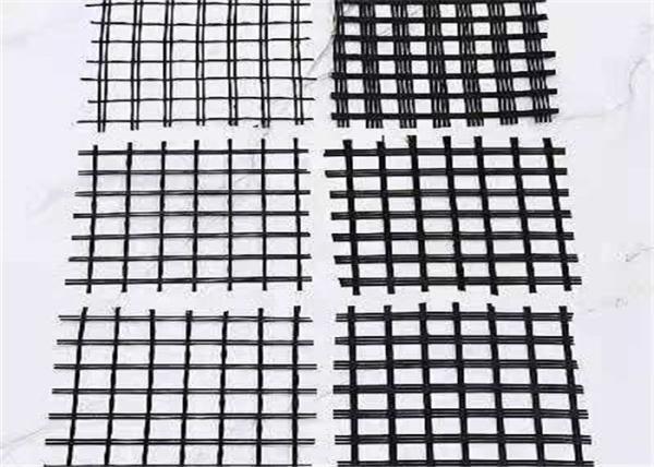 Quality anti aging 3% Low Elongation Glass Fiber Geogrid for Road for sale
