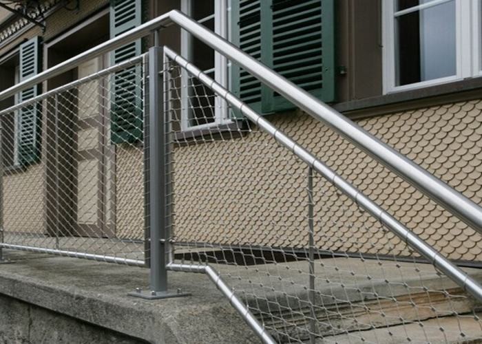 Ferrule Stainless Steel Wire Rope Mesh 304 304L 316 316L For Protecting