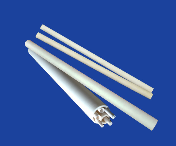 One End Closed 99.5% Al2o3 Alumina Ceramic Bushing